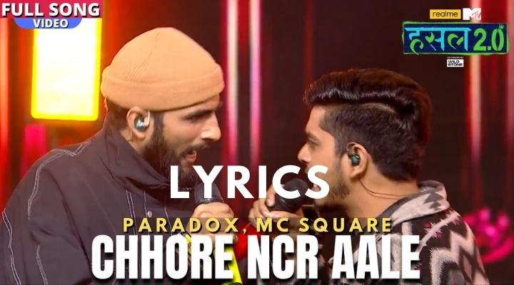 Chhore NCR aale Lyrics