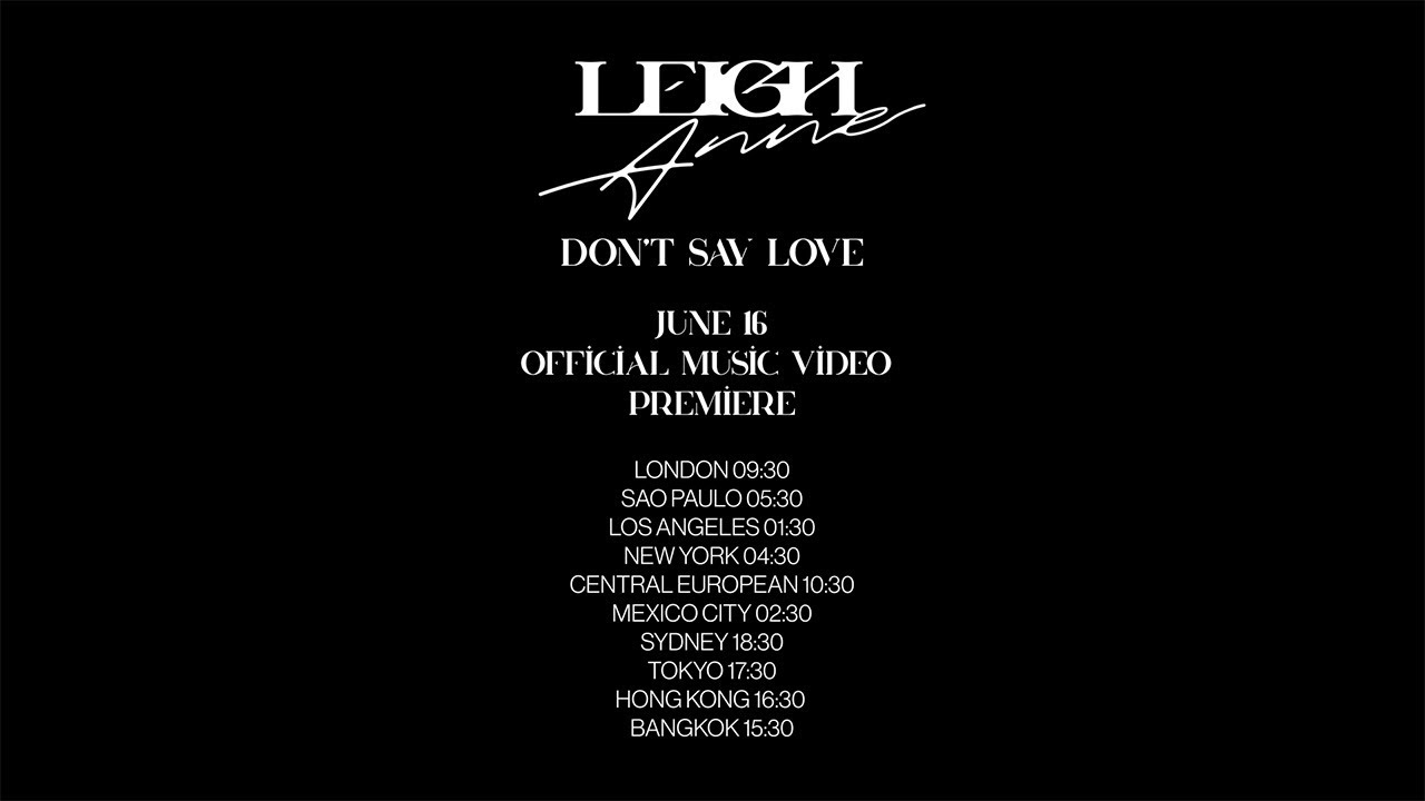 'Don't Say Love' Lyrics