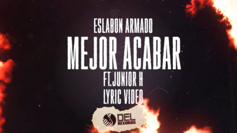 Mejor Acabar Lyrics In English Translation