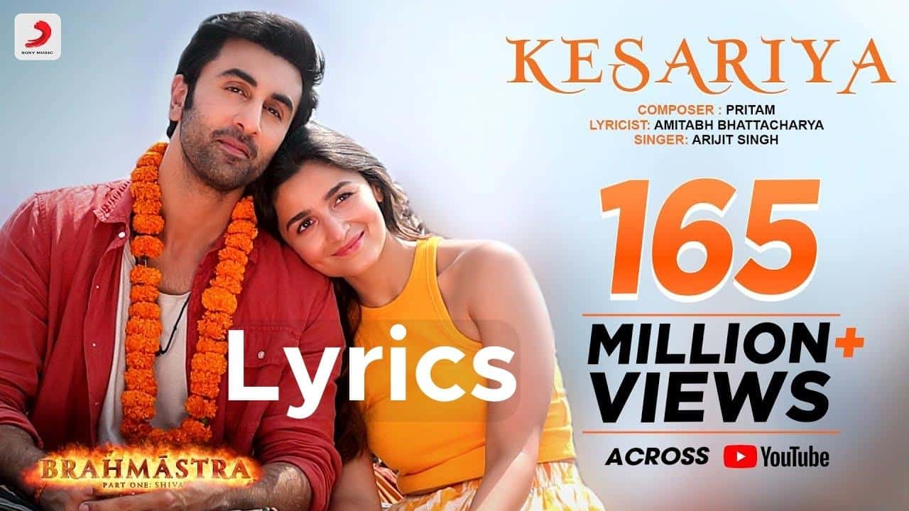 kesariya hindi song lyrics